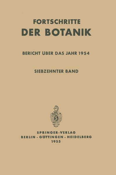 Bericht über das Jahr 1954, Taschenbuch von Ulrich Lüttge , Wolfram Beyschlag , Burkhard Büdel , Dennis Francis , John Cushman, Springer Berlin,