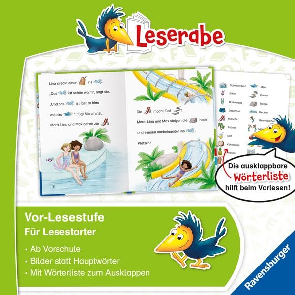 Produktbild: Leserabe Vor-Lesestufe - Meermädchen Mara und die magische Perle