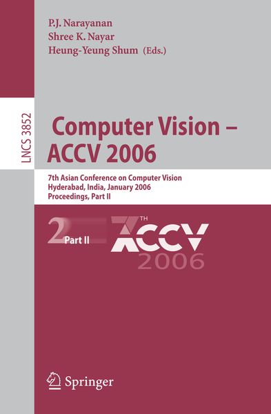 Produktbild: Computer Vision - ACCV 2006