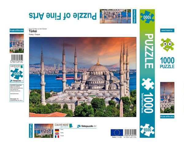 Produktbild: CALVENDO Puzzle T&uuml;rkei 1000 Teile Lege-Gr&ouml;&szlig;e 640 x 480 cm Foto-Puzzle Bild von Peter Roder