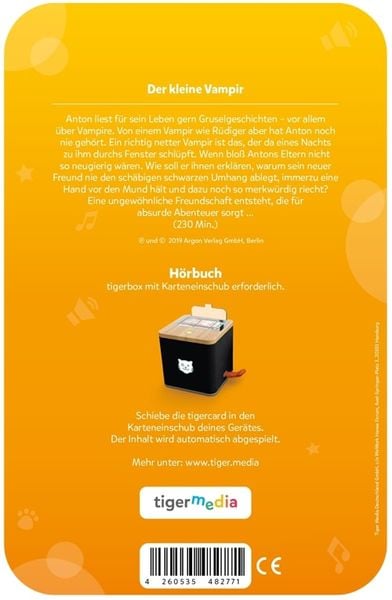 Produktbild: tigercard - Der kleine Vampir