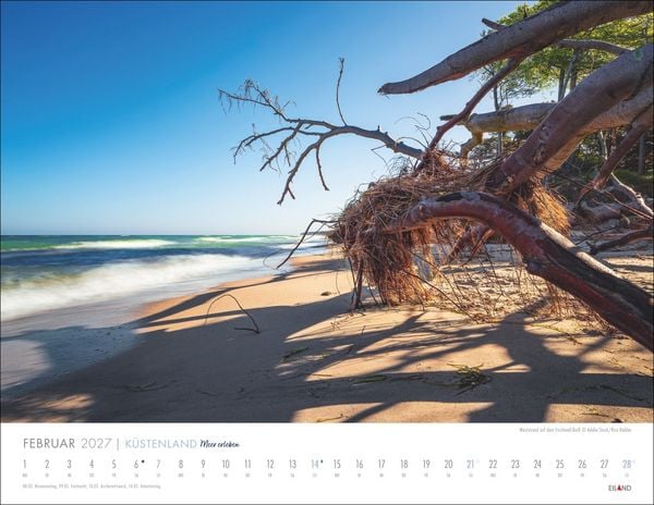 Produktbild: K&uuml;stenland Kalender 2027 - Meer erleben