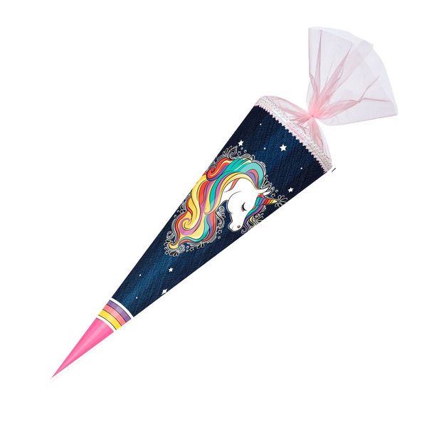 Produktbild: Nestler Schult&uuml;te Regenbogen M&auml;hne 12eckig 85cm