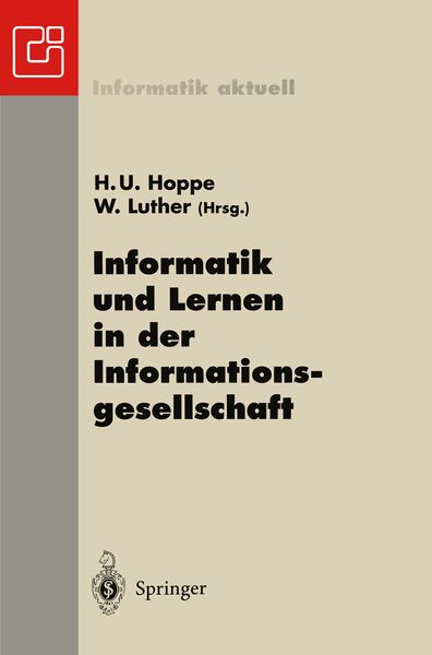 Informatik und Lernen in der Informationsgesellschaft, Taschenbuch von , Springer Berlin, 9783540634324