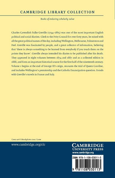 Produktbild: The Greville Memoirs - Volume 1