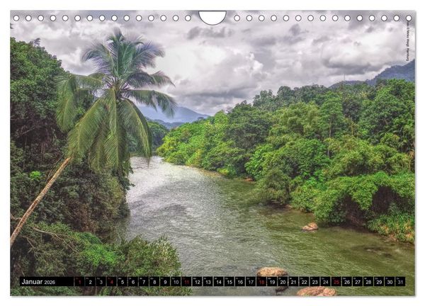 Produktbild: Sri Lanka 2026 &ndash; Exotische Welt (Wandkalender 2026 DIN A4 quer), CALVENDO Monatskalender