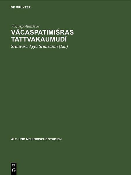 Produktbild: Vacaspatimisras Tattvakaumudi