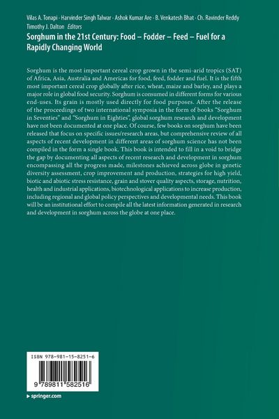 Produktbild: Sorghum in the 21st Century: Food &ndash; Fodder &ndash; Feed &ndash; Fuel for a Rapidly Changing World