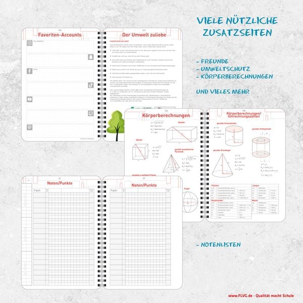 Produktbild: Gymnasial-, Schul- und Studienplaner 2026/2027