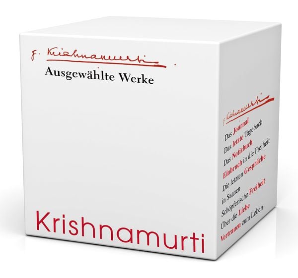 Produktbild: Krishnamurti Ausgew&auml;hlte Werke