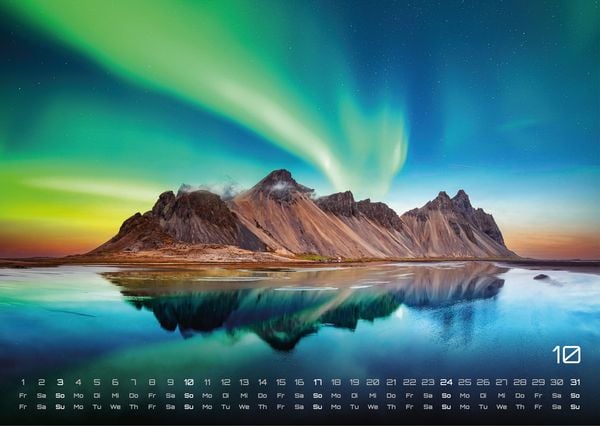 Produktbild: Polarlichter - grandiose Naturschauspiele - 2027 - Kalender DIN A3