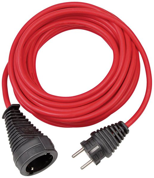 Brennenstuhl 1167460 Strom Verlängerungskabel Rot 10.00m H05VV-F 3G 1,5mm²