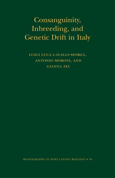 Produktbild: Consanguinity, Inbreeding, and Genetic Drift in Italy