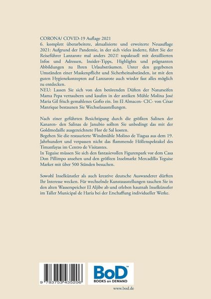 Produktbild: Lanzarote ...mal anders! Reisef&uuml;hrer 2021