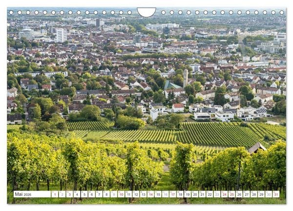 Produktbild: Baden-W&uuml;rttemberg - Heilbronn (Wandkalender 2026 DIN A4 quer), CALVENDO Monatskalender