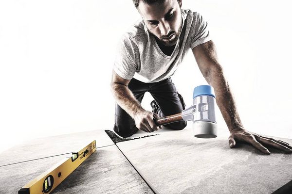 Produktbild: Halder SIMPLEX 3113.040 Schonhammer ergonomischer Griff, mittelhart, weich 345g 325mm 1St.