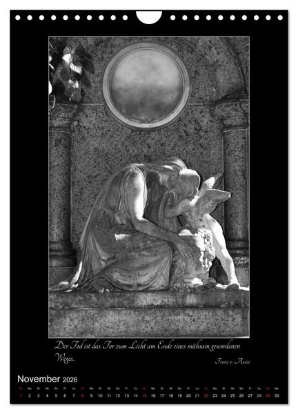 Produktbild: S&uuml;dfriedhof Leipzig (Wandkalender 2026 DIN A4 hoch), CALVENDO Monatskalender