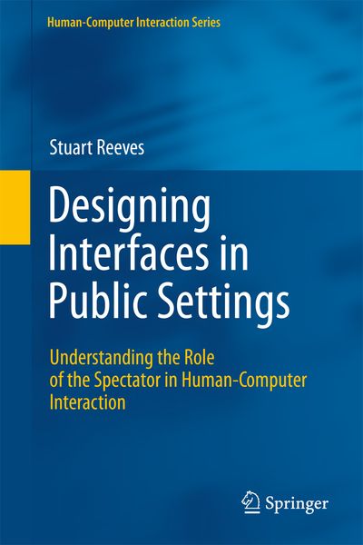 Produktbild: Designing Interfaces in Public Settings