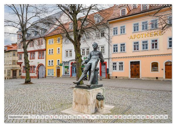 Produktbild: Arnstadt Impressionen (hochwertiger Premium Wandkalender 2026 DIN A2 quer), Kunstdruck in Hochglanz