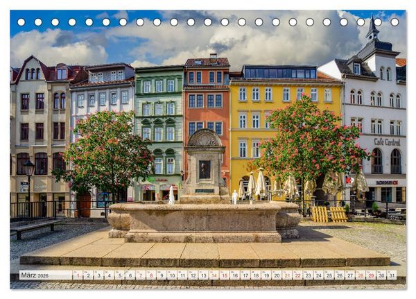 Produktbild: Jena Impressionen (Tischkalender 2026 DIN A5 quer), CALVENDO Monatskalender