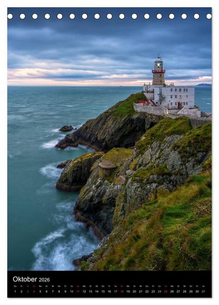 Produktbild: Irland entdecken (Tischkalender 2026 DIN A5 hoch), CALVENDO Monatskalender