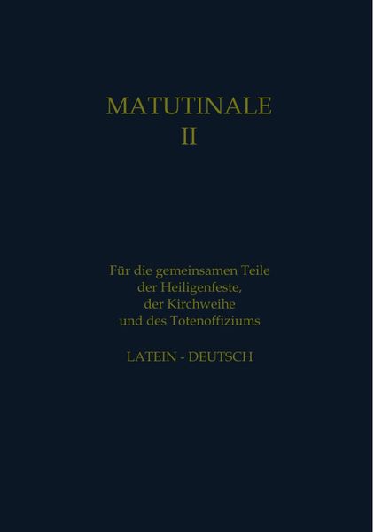 Produktbild: Matutinale II
