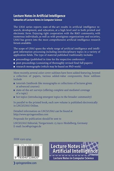 Produktbild: Advances in Case-Based Reasoning