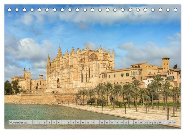 Produktbild: Wundersch&ouml;nes Mallorca (Tischkalender 2027 DIN A5 quer), CALVENDO Monatskalender