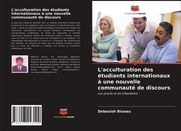 Produktbild: L'acculturation des &eacute;tudiants internationaux &agrave; une nouvelle communaut&eacute; de discours
