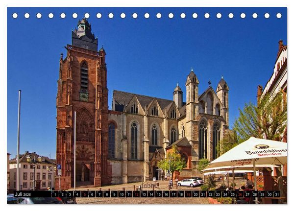 Produktbild: Stadtansichten Wetzlar, die historische Altstadt (Tischkalender 2026 DIN A5 quer), CALVENDO Monatskalender
