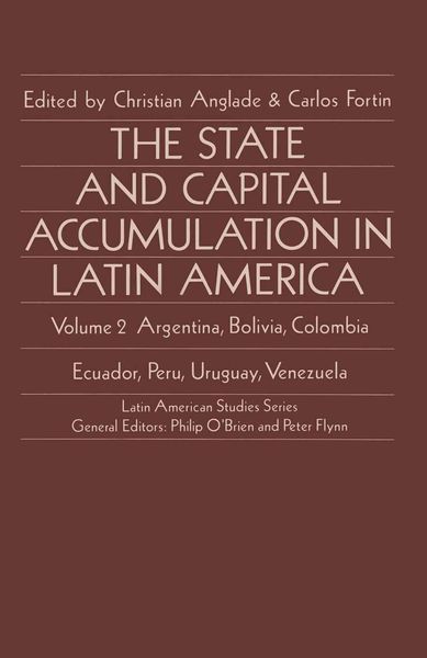 Produktbild: The State and Capital Accumulation in Latin America