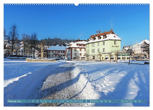 Produktbild: St. Blasien - Dom- und Kurstadt (Wandkalender 2026 DIN A2 quer), CALVENDO Monatskalender
