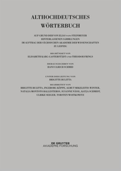 Produktbild: Band VII: O &ndash; R. 1. und 2. Lieferung (o bis ouga)