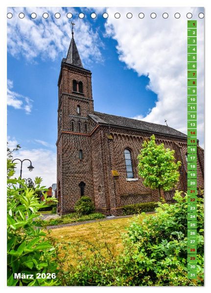 Produktbild: Meerbusch am Rhein (Tischkalender 2026 DIN A5 hoch), CALVENDO Monatskalender