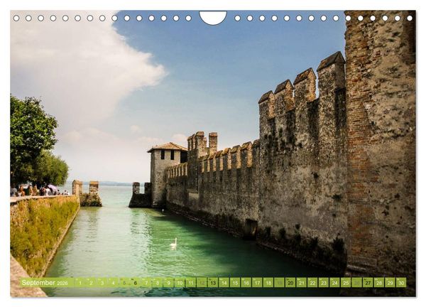 Produktbild: Gardasee. Lago di Garda (Wandkalender 2026 DIN A4 quer), CALVENDO Monatskalender