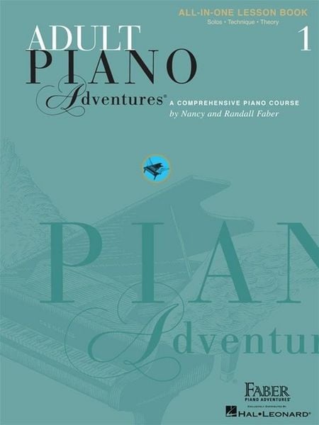 Produktbild: Adult Piano Adventures All-In-One Piano Course Book 1 - Book/Online Audio