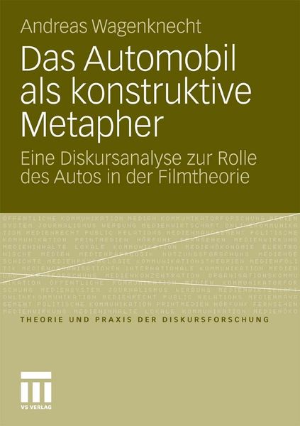 Produktbild: Das Automobil als konstruktive Metapher