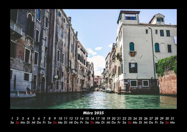 Produktbild: Venedig 2025 Fotokalender DIN A3