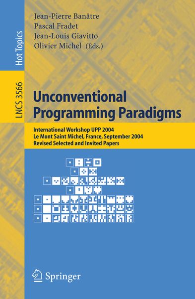 Produktbild: Unconventional Programming Paradigms