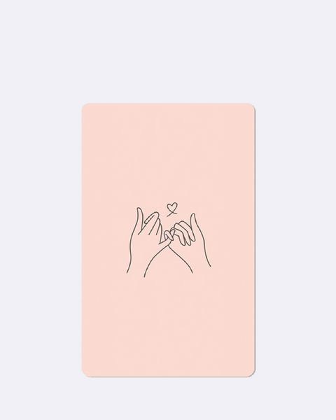 Produktbild: Lunacard Postkarte *Pinkie promise