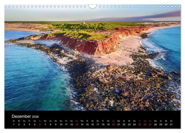 Produktbild: Australien 2026 Kimberley aus der Vogelperspektive (Wandkalender 2026 DIN A3 quer), CALVENDO Monatskalender