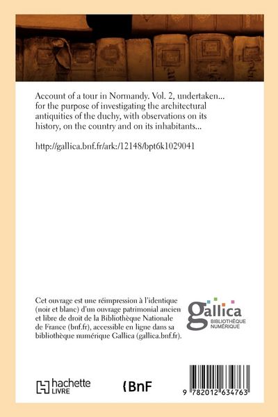 Produktbild: Account of a tour in Normandy. Vol. 2 (&Eacute;d.1820)