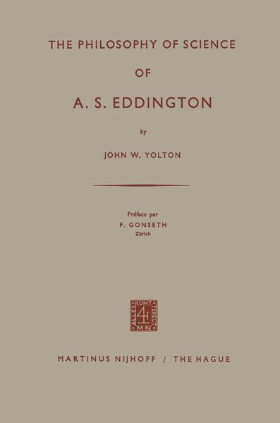 Produktbild: The Philosophy of Science of A. S. Eddington
