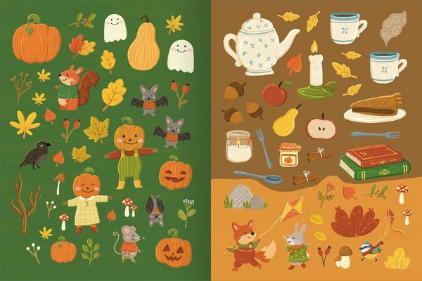 Produktbild: Erstes Stickern &ndash; Im Herbst