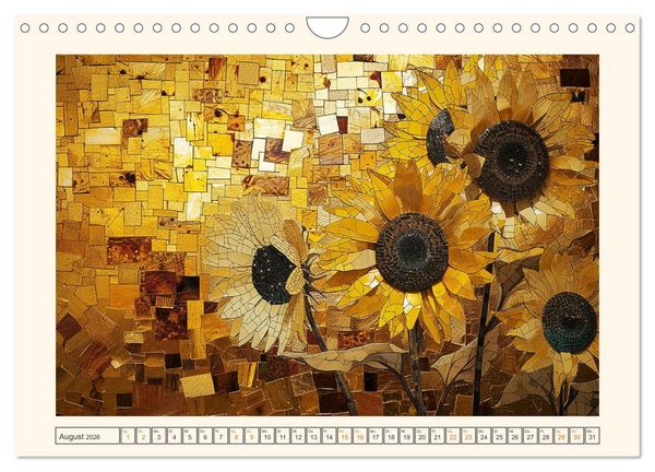 Produktbild: Mosaike (Wandkalender 2026 DIN A4 quer), CALVENDO Monatskalender