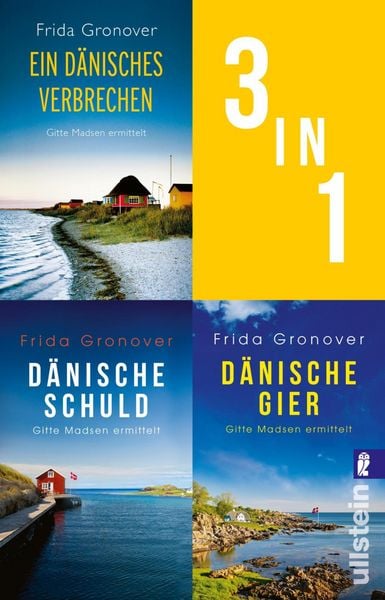 Produktbild: Gitte Madsen ermittelt - Die ersten drei B&auml;nde der beliebten D&auml;nemark-Krimireihe