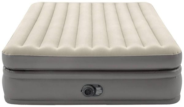 Intex 64164ND QUEEN COMFORT ELEVATED AIRBED Luftbett (L x B x H) 203 x 152 x 51cm Beige, Braun