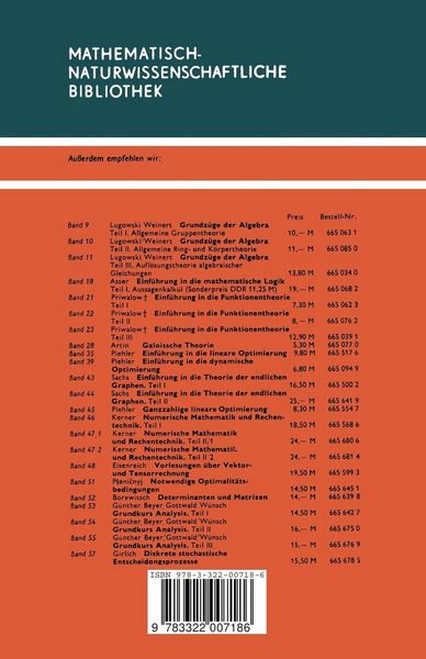Produktbild: Einf&uuml;hrung in die Mathematische Logik