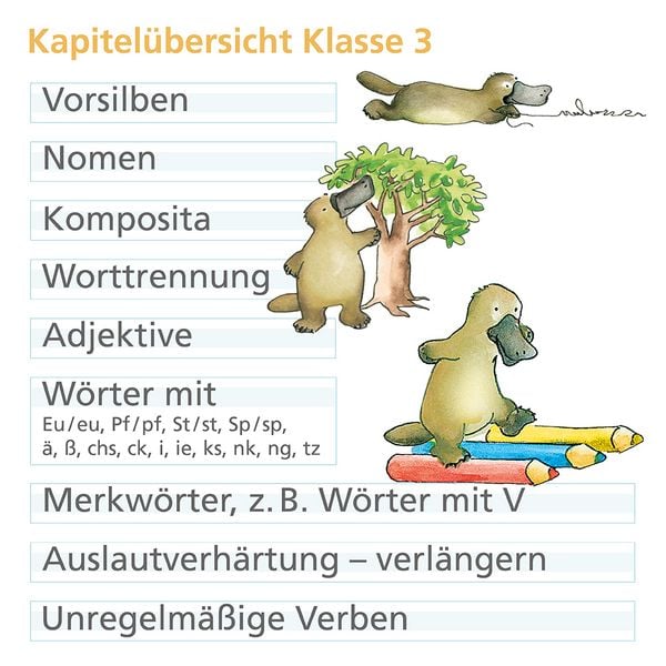 Produktbild: Rechtschreiben mit Rico Schnabel, Klasse 3