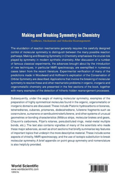 Produktbild: MAKING AND BREAKING SYMMETRY IN CHEMISTRY